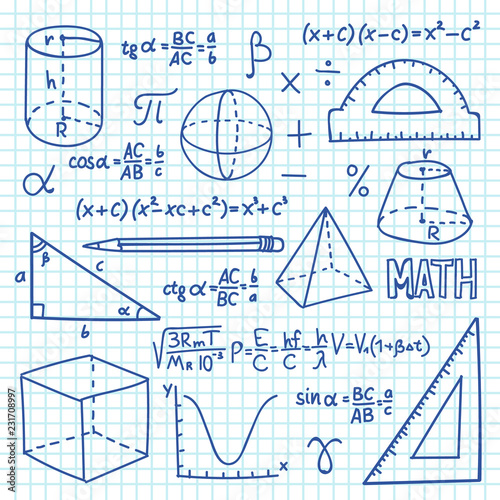 Math Formula Chart For Geometry