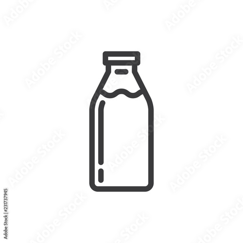 Milk Bottle Vector Icon Buy This Stock Vector And Explore Similar Vectors At Adobe Stock Adobe Stock