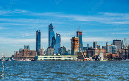 Fotomural Cityscape of new skyscrapres in Hudson Yards, New York.