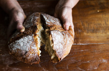 Bread Loaf Food Photography Recipe Idea