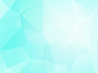 Wall Mural - ice geometric mosaic background