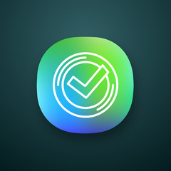 Sticker - Checkmark app icon