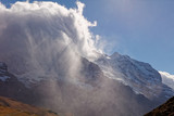 Fototapeta Na sufit - Stormy weather over Jungfrau massif - Kleine Scheidegg, Jungfrau Region, Switzerland