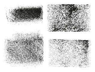 Wall Mural - paint roller rough grunge backgrounds & lines high detail abstract vector lines & background mix set