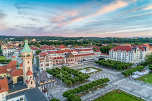 Dom Zdrojowy In Sopot Aerial View