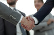 © ASDF - background image of handshake of business people .