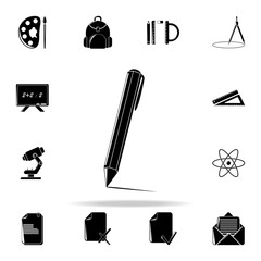 Poster - a pen icon. Education icons universal set for web and mobile