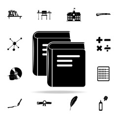 Poster - books icon. Education icons universal set for web and mobile