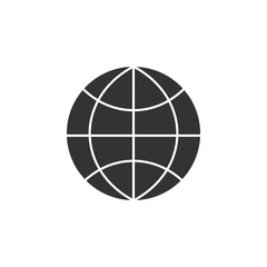 Poster - internet isolated simple icon