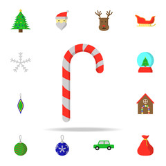 Poster - lollipop icon. CHRISMAS icons universal set for web and mobile