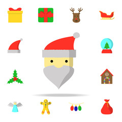 Poster - Santa Claus icon. CHRISMAS icons universal set for web and mobile