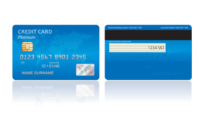 Vector credit card