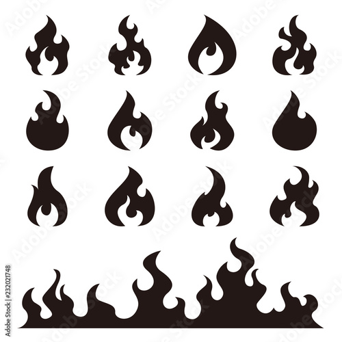 火 炎 アイコン Stock Vector Adobe Stock 火 炎 アイコン Stock Vector Adobe Stock
