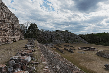 Wall Mural - The ruins of the ancient Mayan city of Kabah, Yucatan, Mexico