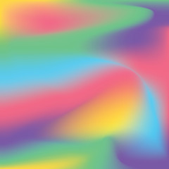 Poster - Vector color mesh background. Easy soft colored