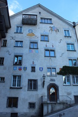 Switzerland Chur City Old House