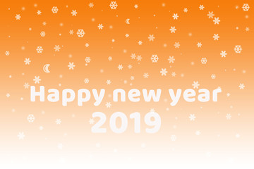 happy new year 2019 background