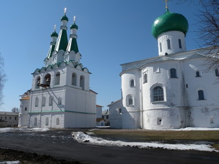 Leningrad region. Alexander-Svirsky monastery. Trinity cathedral