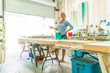 © Schultz-West Images - Painter in her Studio