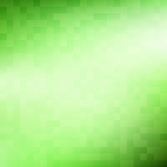 Poster - Simple green gradient pattern textured by squares