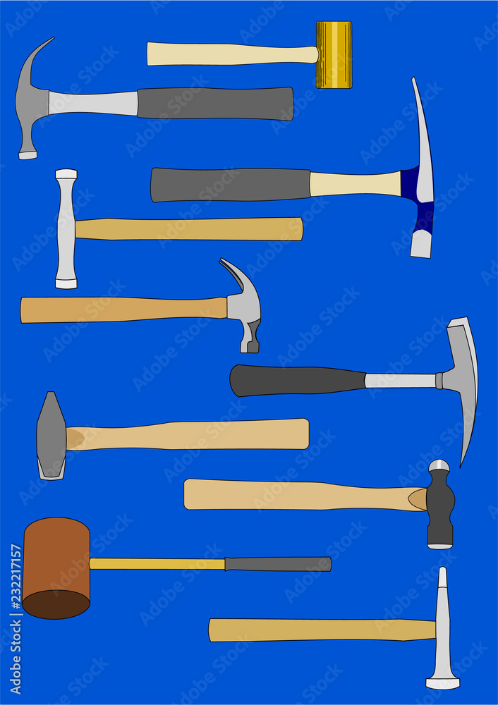 Types Of Hammers With Pictures