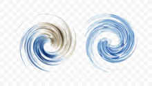 Abstract Swirl Design Element. Spiral, Rotation And Swirling Movement. Vector Illustration With Dynamic Effect.