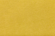 Light Yellow Matt Suede Fabric Closeup. Velvet Texture Of Felt.