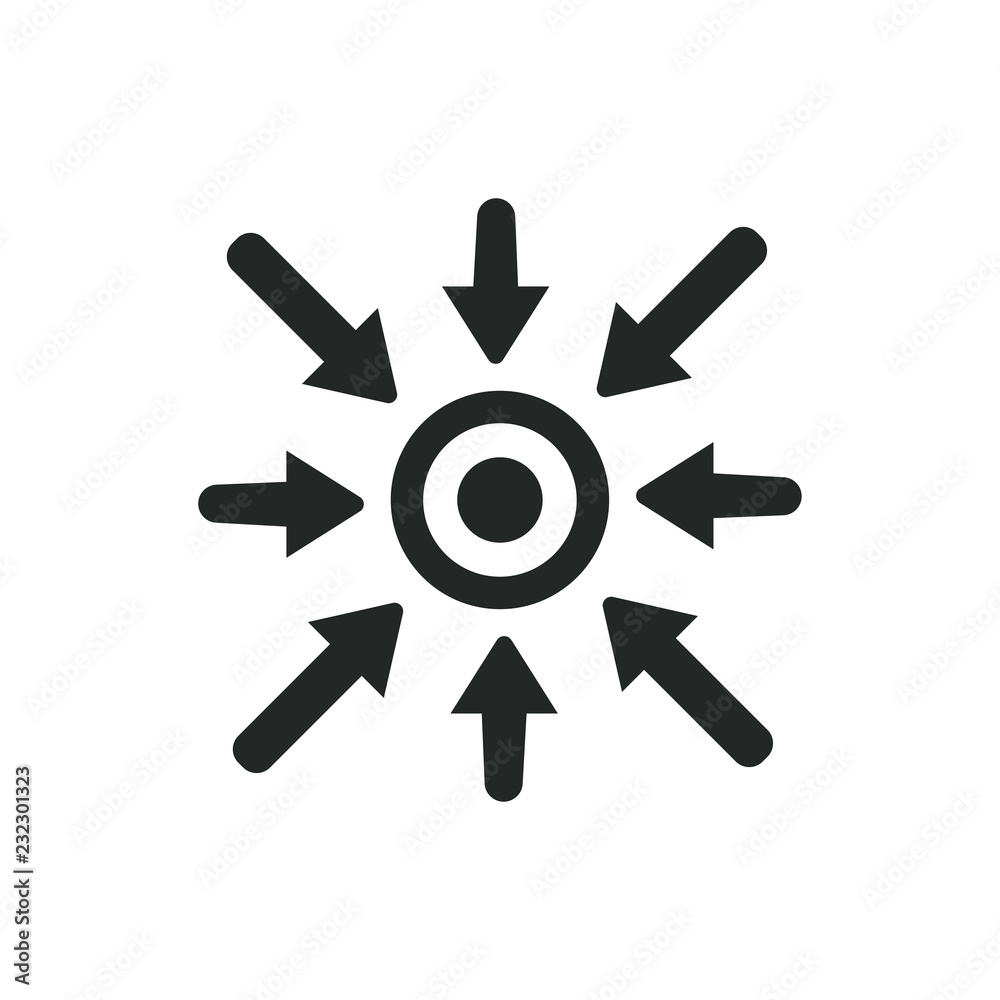 Spectif Off Icon Specific Icon Showing Choice: Specific keywords Idea Stock Vector ...