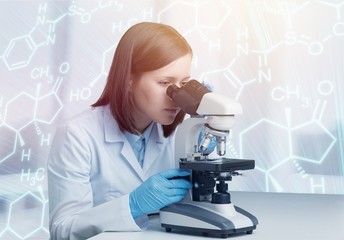 Wall Mural - scientist.