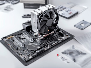 Poster - Installing or repair the air cooling system of the PC processor.