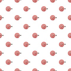 Poster - Bulls eye target pattern seamless repeat background for any web design