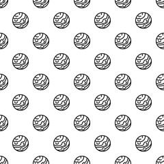 Poster - Neptun planet pattern seamless repeat background for any web design