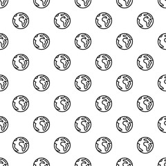 Poster - Earth pattern seamless repeat background for any web design