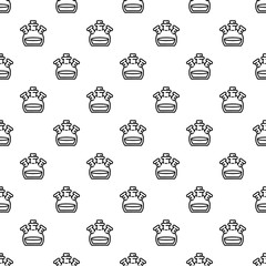 Poster - Triple flask pattern seamless repeat background for any web design