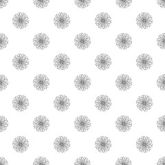 Poster - Herbal flower pattern seamless repeat background for any web design