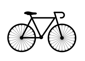 Wall Mural - bicycle vector icon