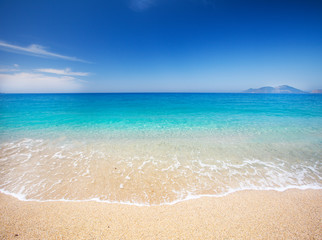 Wall Mural - beach and beautiful tropical sea