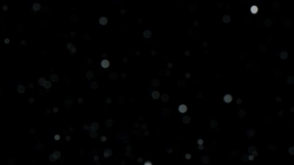 silver abstract bokeh lights background. 3d animation.
