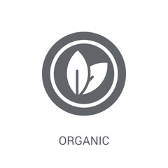 Organic icon. Trendy Organic logo concept on white background from Technology collection