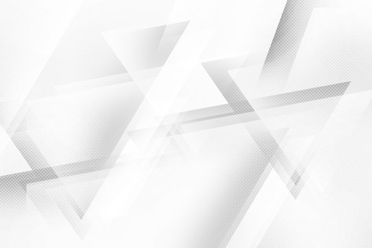 Low poly white and grey background. Halftone raster backdrop.