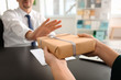 © Pixel-Shot - Businessman refusing to take bribe, closeup. Corruption concept