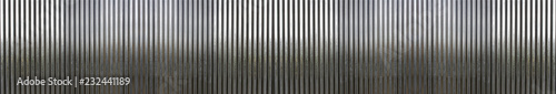 Fotografía white corrugated metal texture surface or galvanize steel background