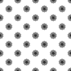 Poster - Flower pattern seamless repeat background for any web design