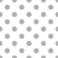 Poster - Spring flower pattern seamless repeat background for any web design