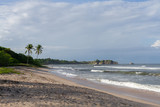 Fototapeta  - tropical beach playa pelada costa rica