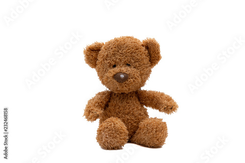 Fotografía teddy bear isolated on white background