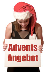 Poster - Adventsangebot