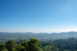 © Nueng - The point of view of the mountains and the town at  Khao Kho Palace , Phetchabun in Thailand.