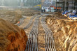 © FedotovAnatoly - Power cables on the ground at the construction site