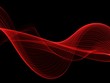 © gojalia - Abstract red flow wave background